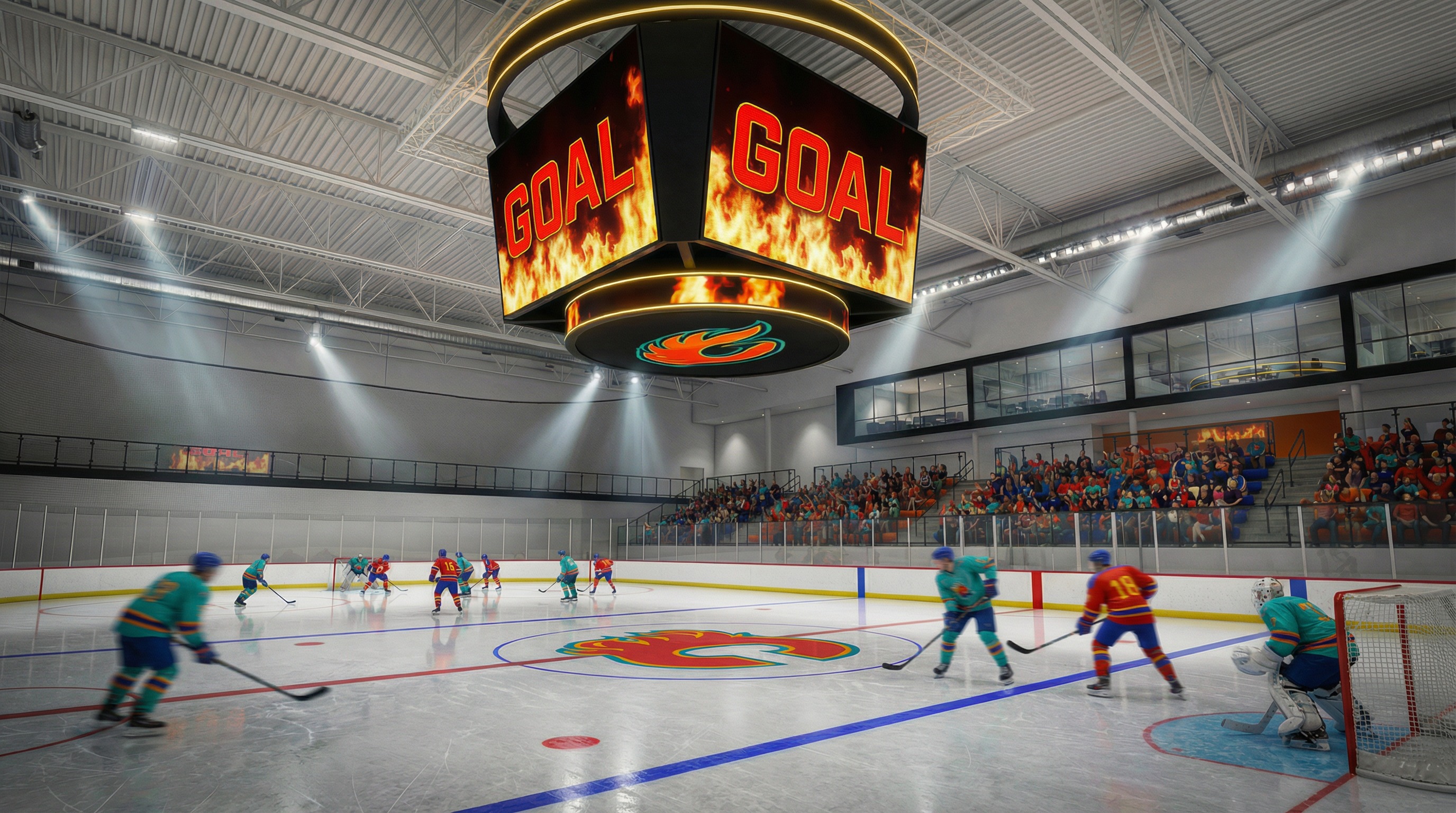 Fire 'n' Ice Arena — 2,500-seat entertainment venue